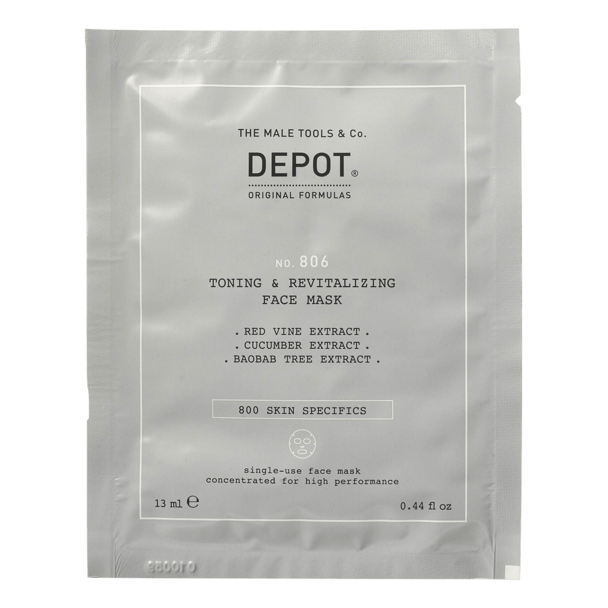 Depot No. 806 Toning & Revitalizing Face Mask ansiktsmaske