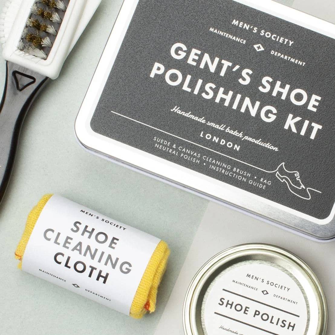 Men's Society Shoe Polishing Kit