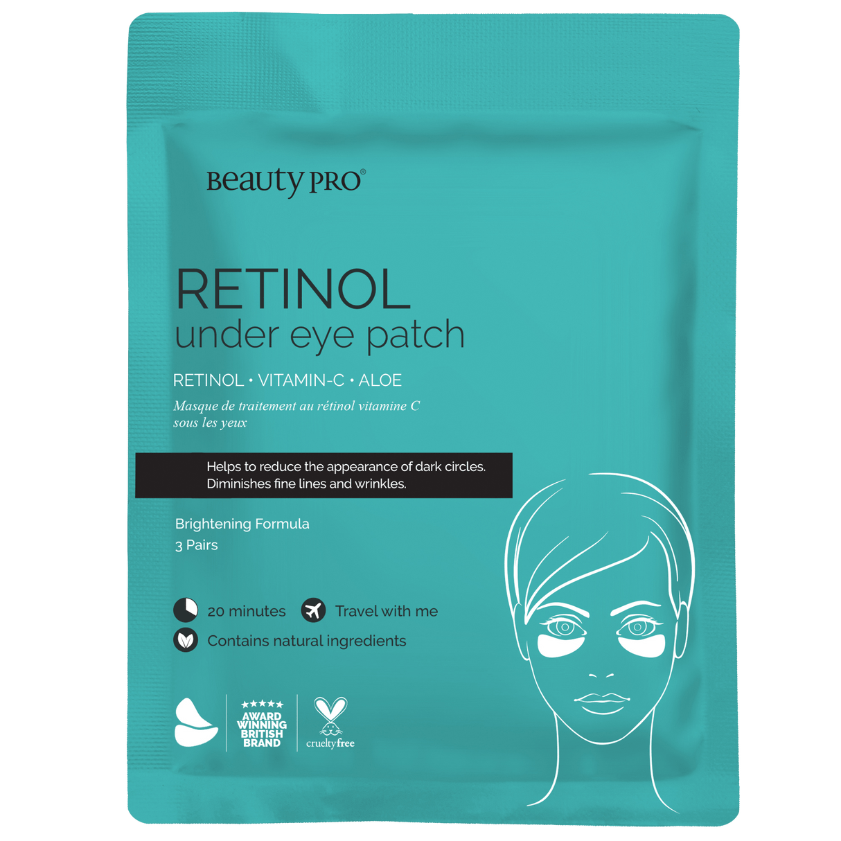 Beauty Pro Retinol Under Eye Patch