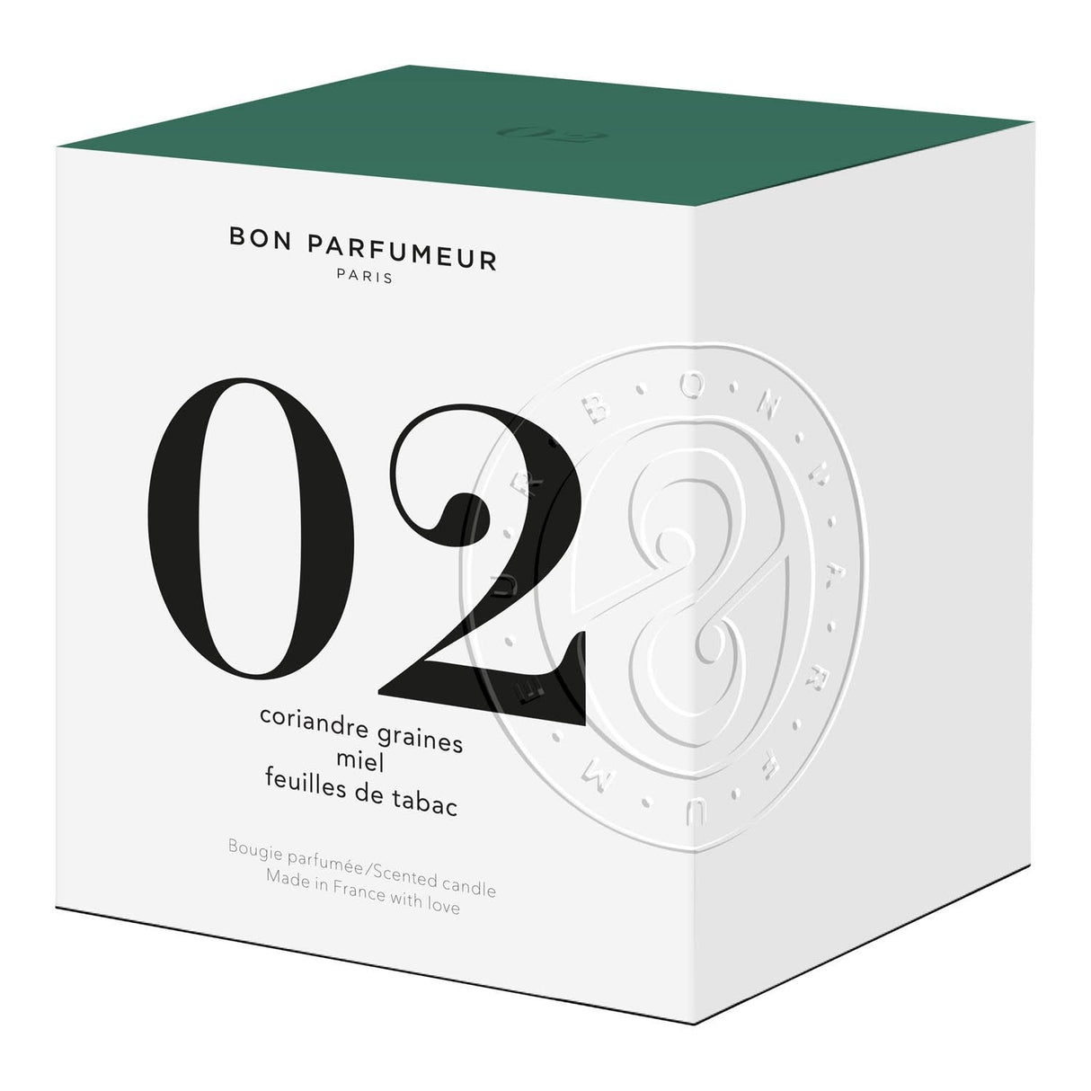 Bon Parfumeur duftlys 02 70 g