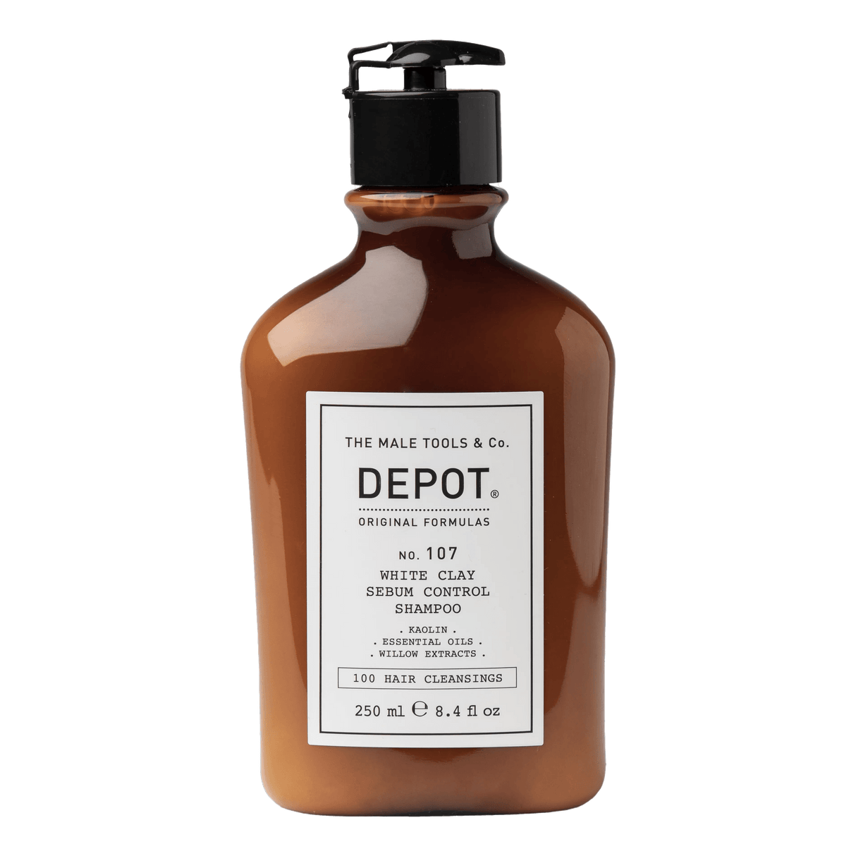 Depot No. 107 White Clay Sebum Control Shampoo 250 ml