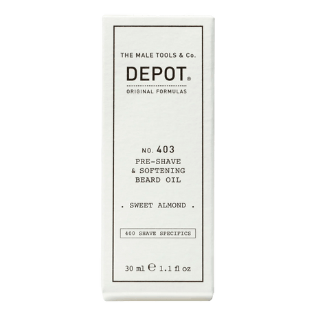 Depot No. 403 Pre-Shave & Softening Beard Oil Sweet Almond