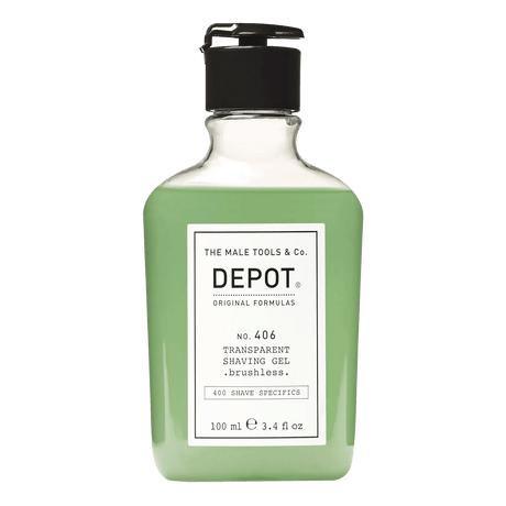 Depot No. 406 Transparent Shaving Gel 100 ml