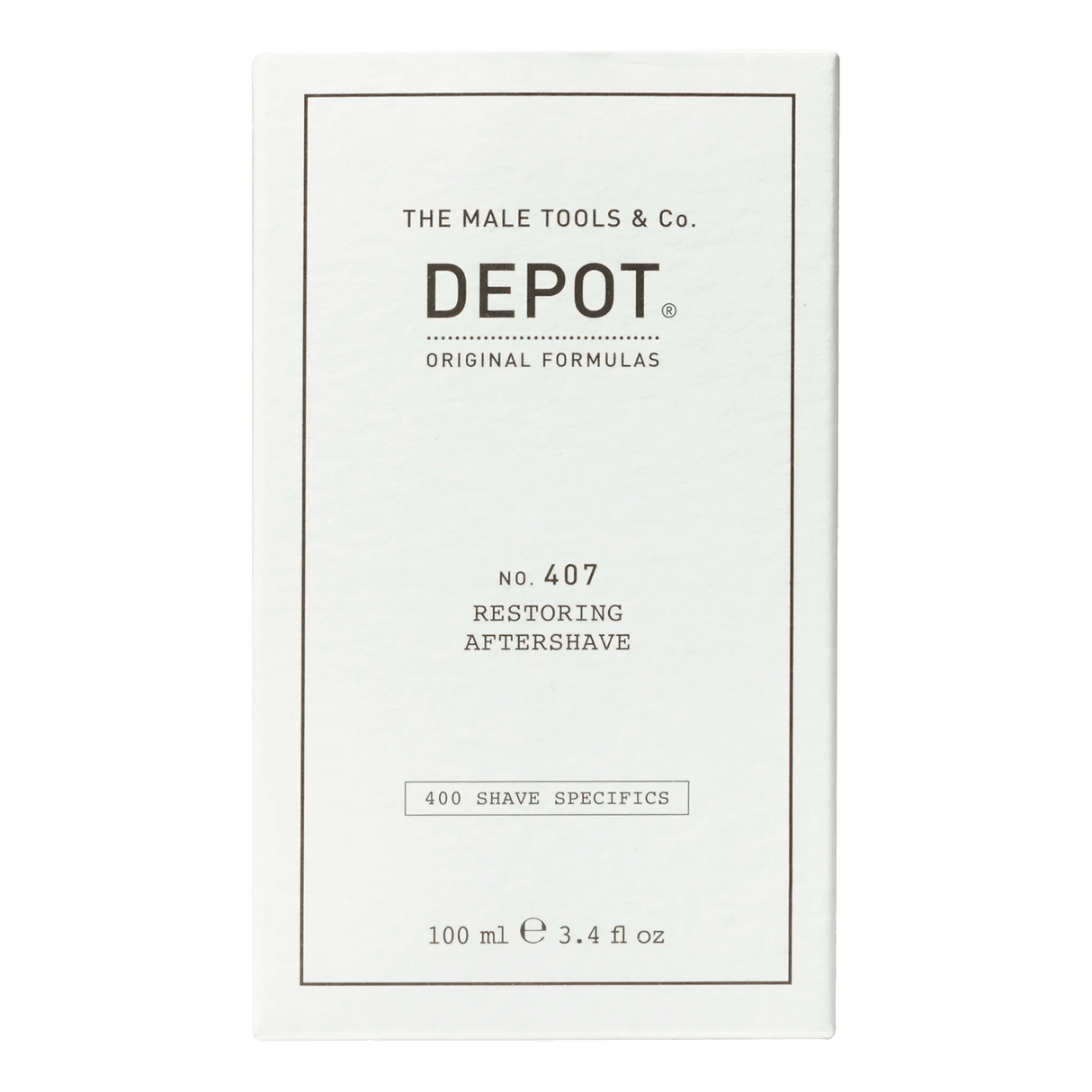 Depot No. 407 Restoring Aftershave