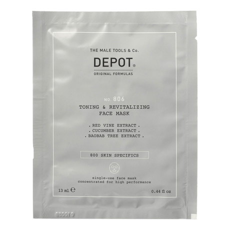 Depot No. 806 Toning & Revitalizing Face Mask ansiktsmaske