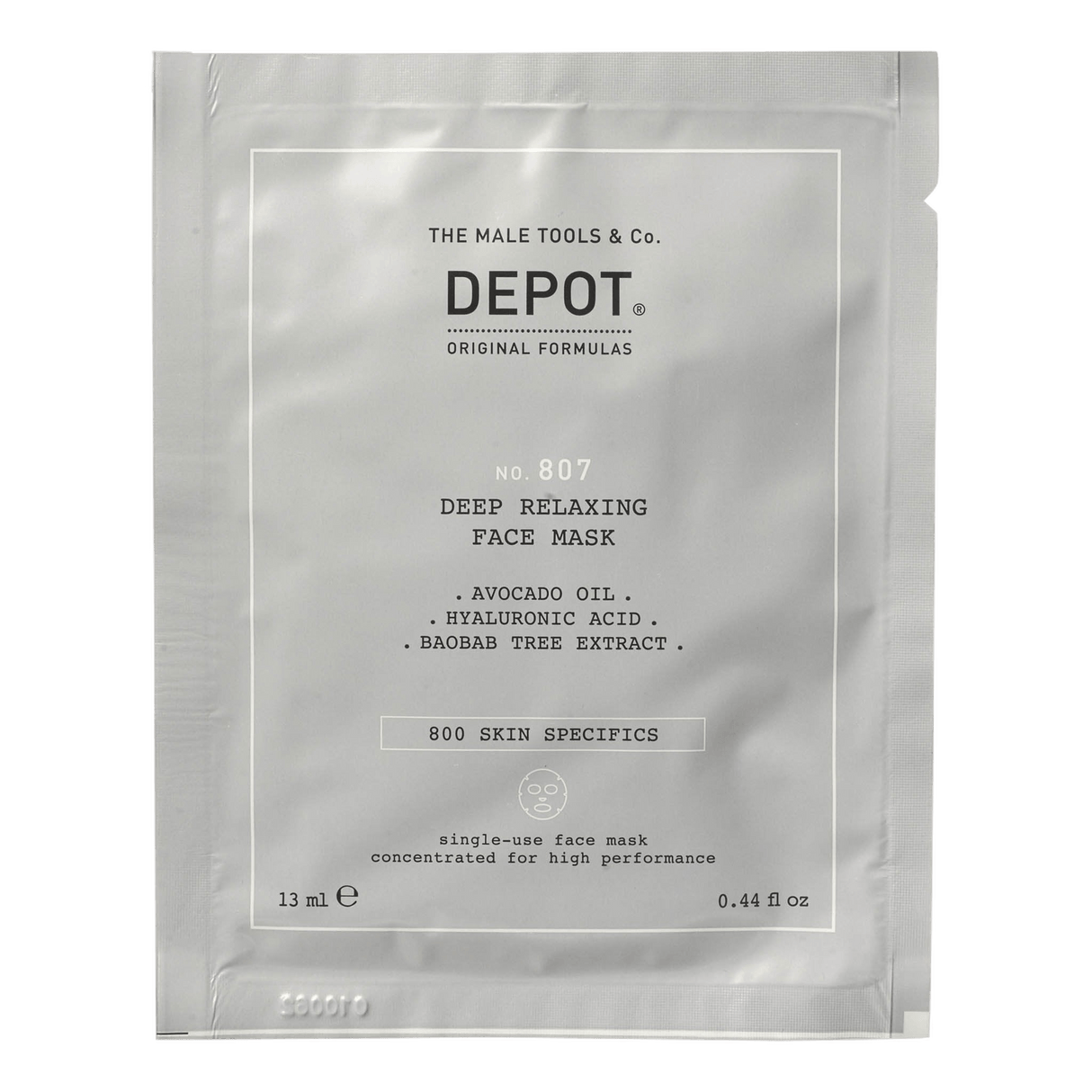 Depot No. 807 Deep Relaxing Face Mask ansiktsmaske