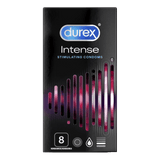 Durex Intense Stimulating kondomer 8-pakning