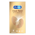 Durex Real Feel kondomer 8-pakning