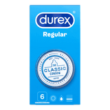 Durex Regular kondomer 6-pakning