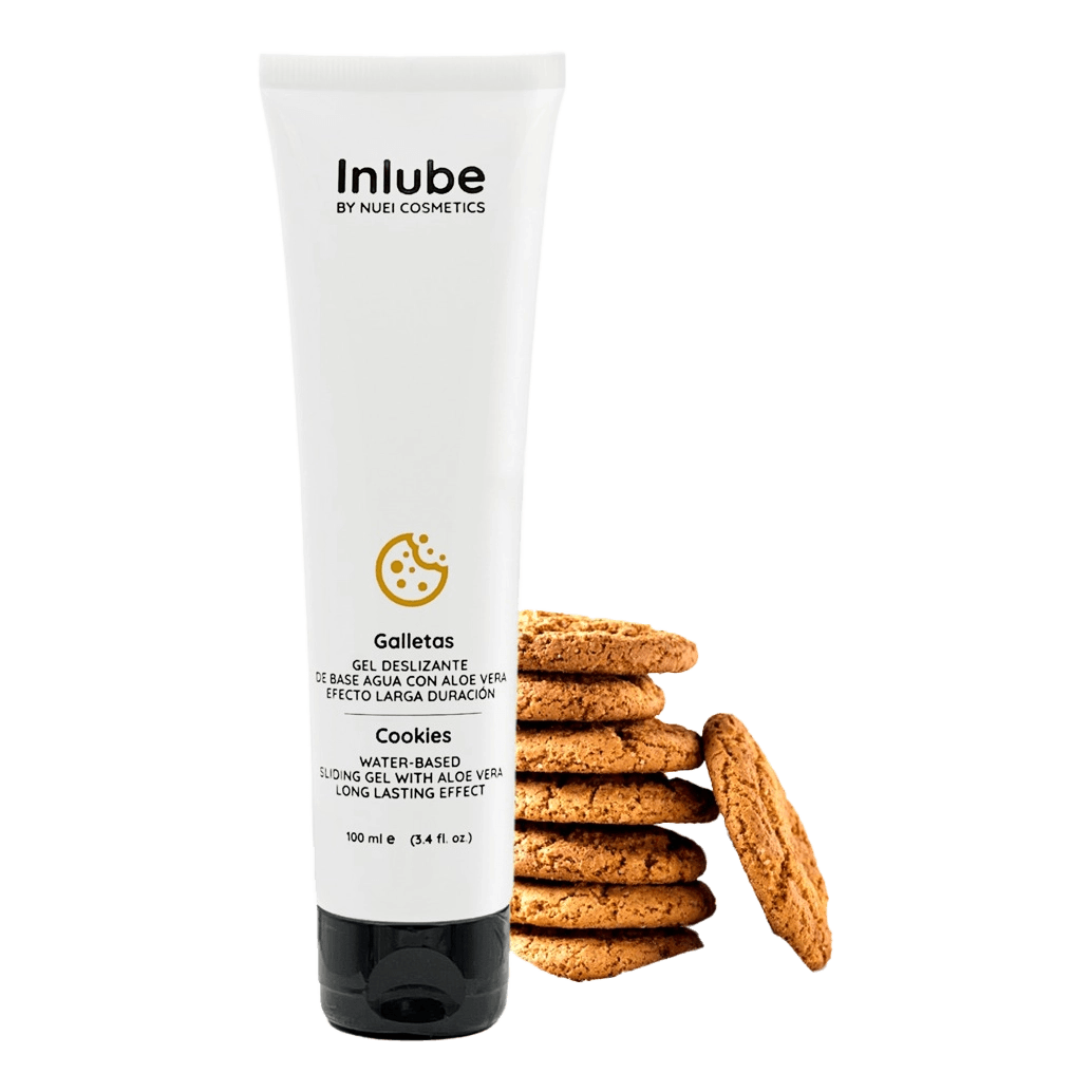 Inlube glidemiddel med smak Cookies