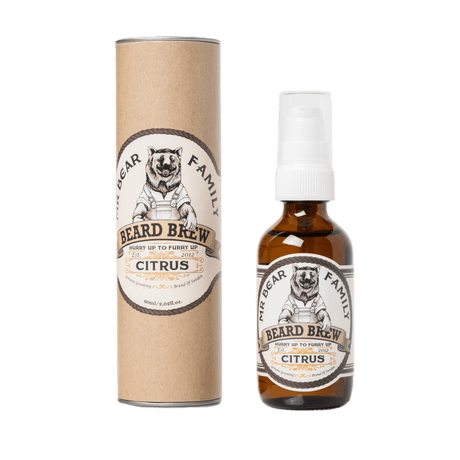 Mr Bear Family Beard Brew skjeggolje - Citrus 60 ml