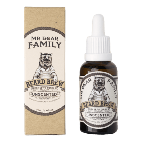 Mr Bear Family Beard Brew skjeggolje - Unscented