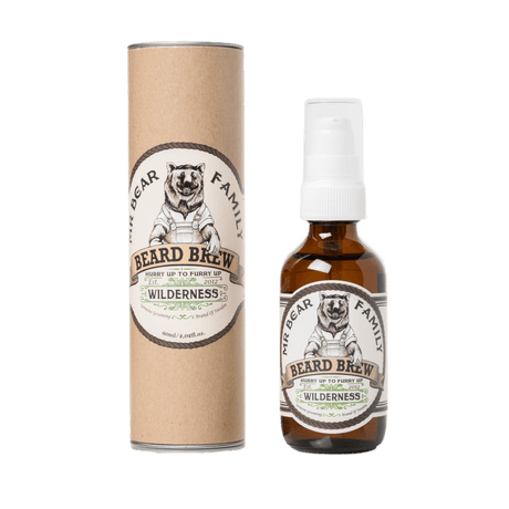 Mr Bear Family Beard Brew skjeggolje - Wilderness 60 ml