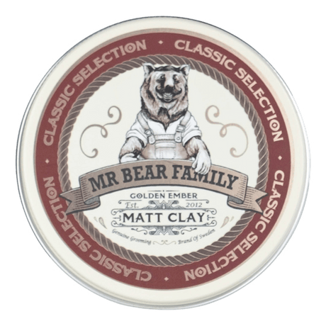 Mr Bear Golden Ember Pomade - Matt Clay