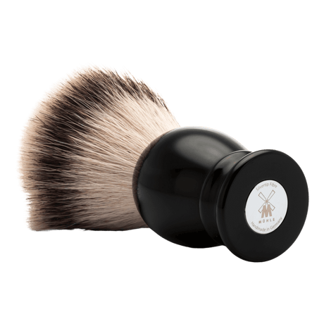 Mühle Classic Style Silvertip Fibre barberkost Sort 1