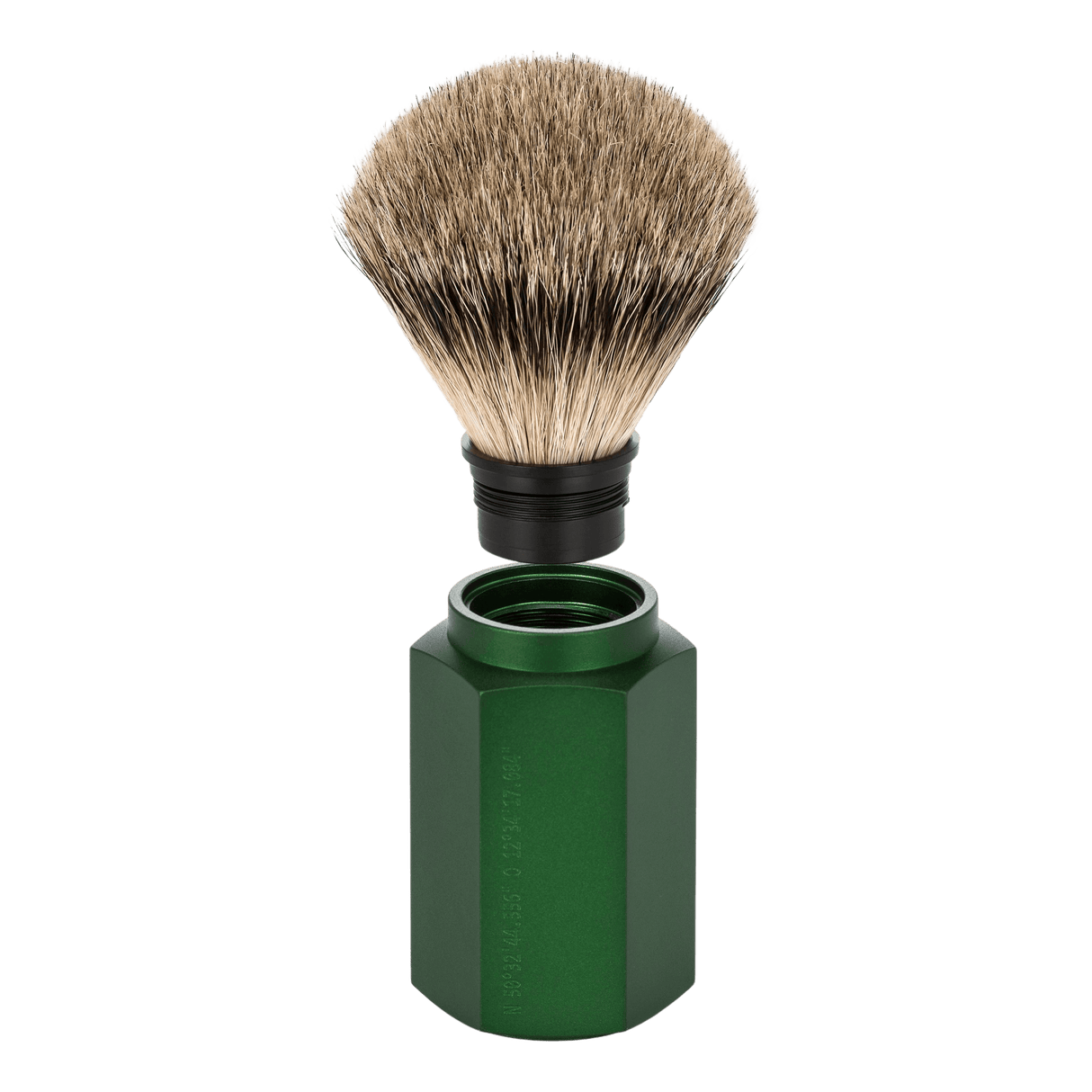 Mühle Hexagon Silvertip Badger barberkost Forest