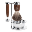 Mühle Rytmo barbersett 4 deler Pure Badger Ask