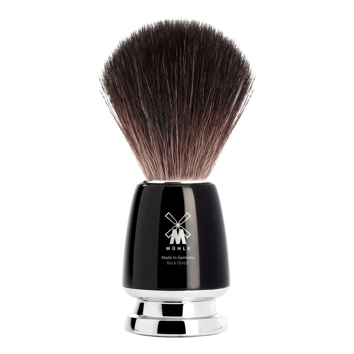 Mühle Rytmo Black Fibre barberkost Sort