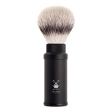 Mühle Silvertip Fibre reisebarberkost aluminium Sort