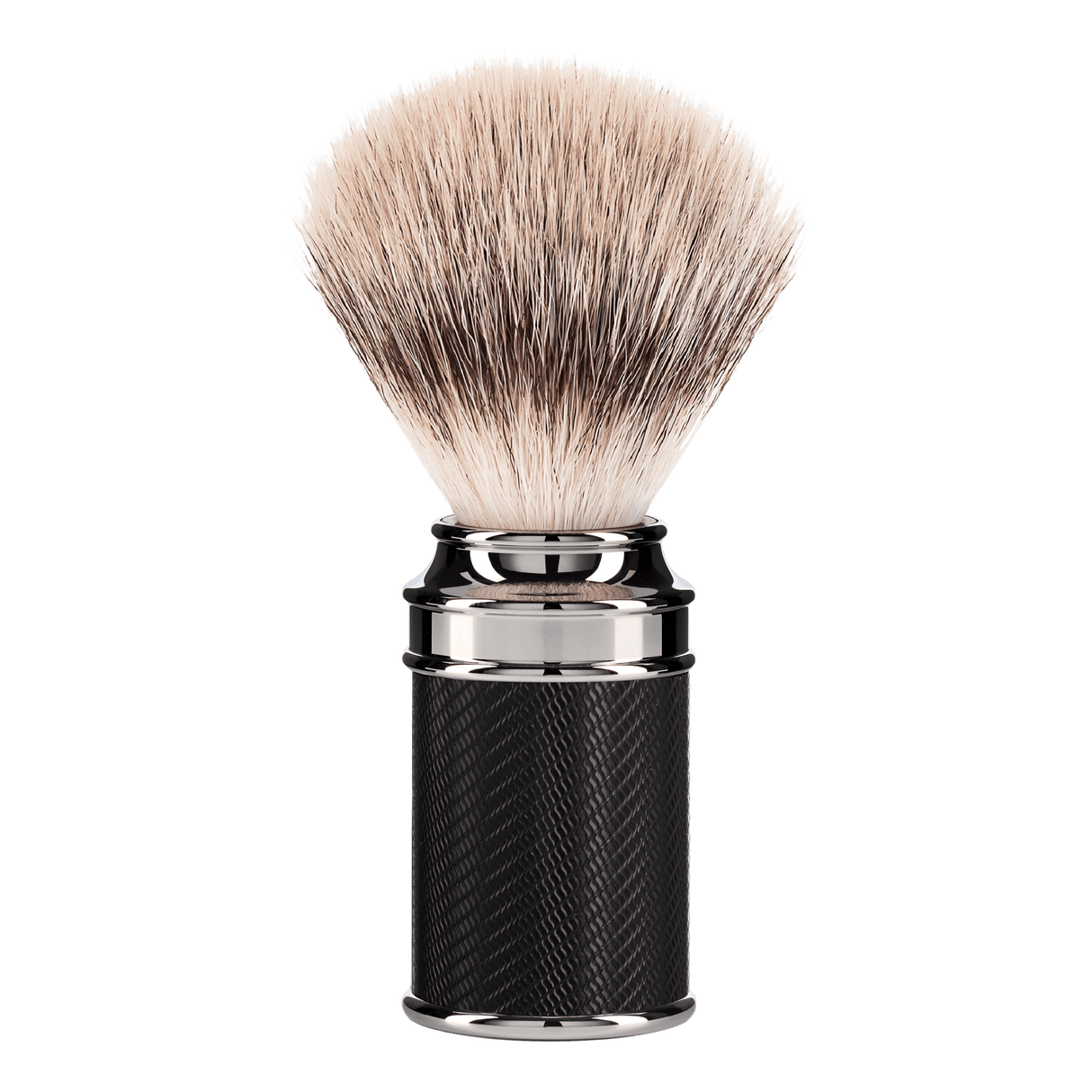 Mühle Traditional Silvertip Fibre barberkost Sort