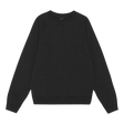 Organic Basics Cotton Crewneck genser Sort S