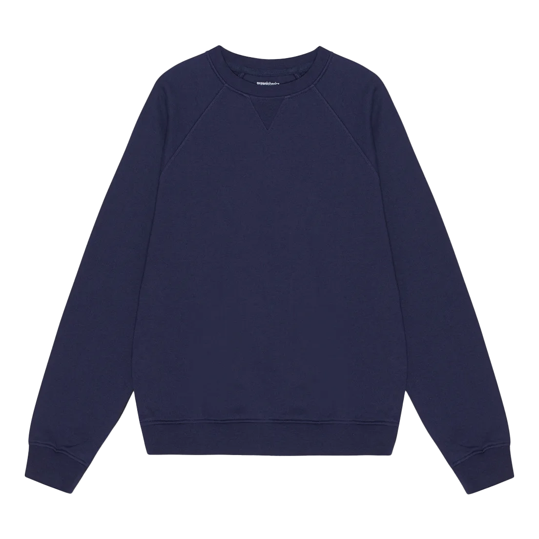 Organic Basics Cotton Crewneck genser Navy S