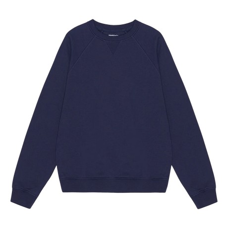 Organic Basics Cotton Crewneck genser Navy S